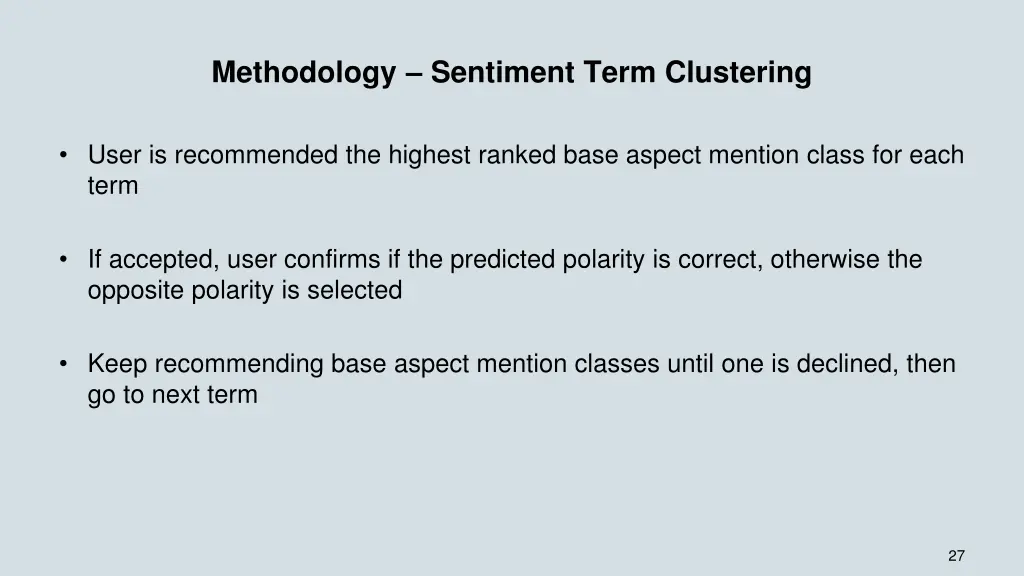 methodology sentiment term clustering 2