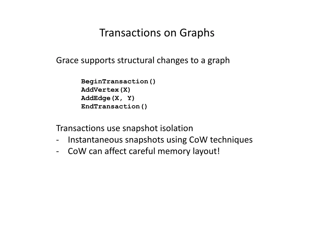 transactions on graphs