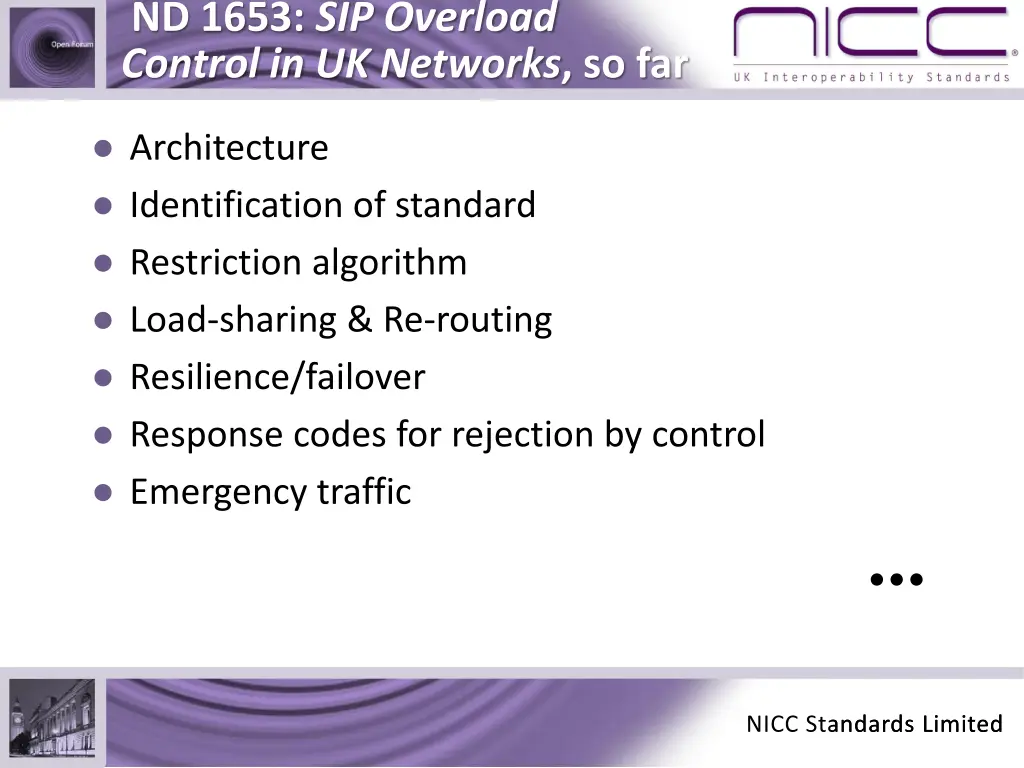 nd 1653 sip overload control in uk networks so far