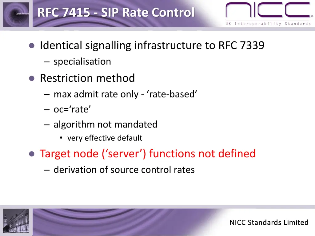 rfc 7415 sip rate control