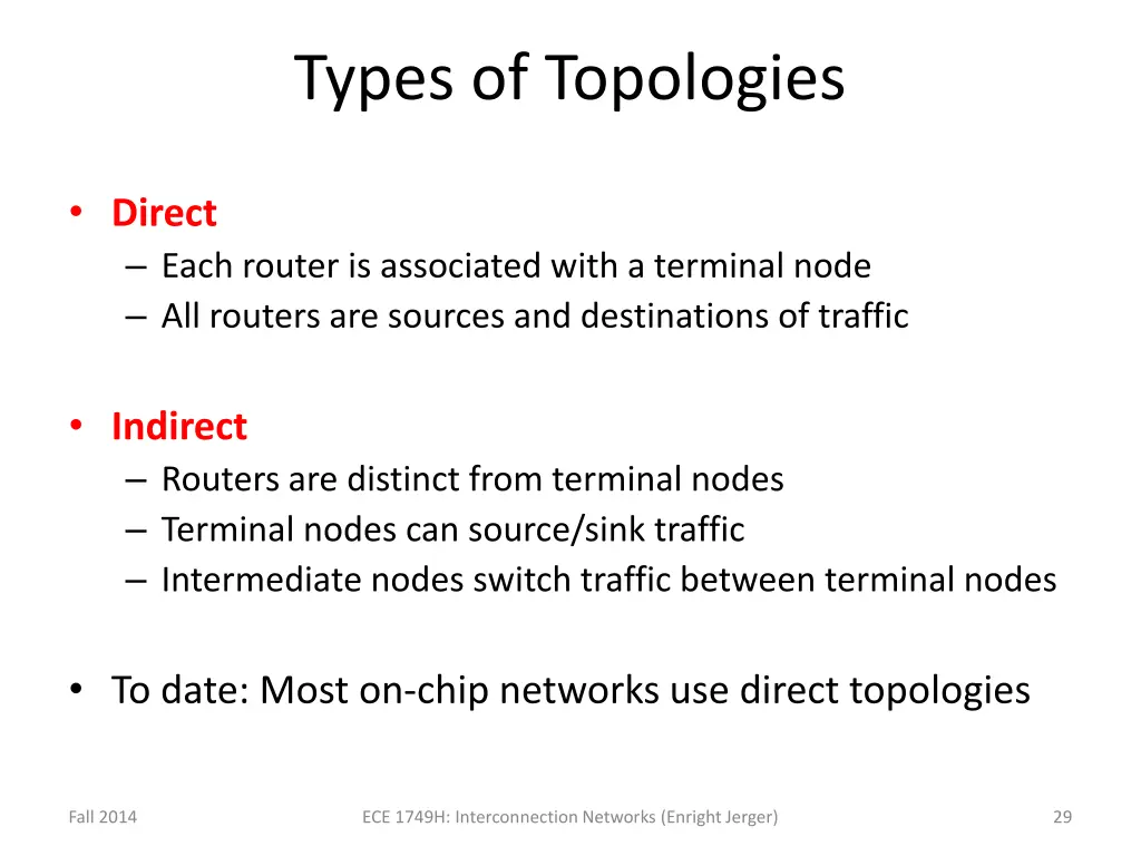 types of topologies 1