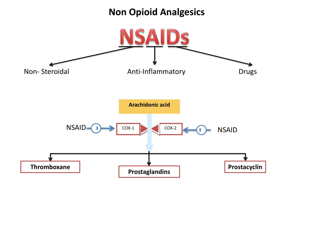 non opioid analgesics