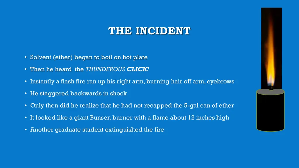 the incident 1