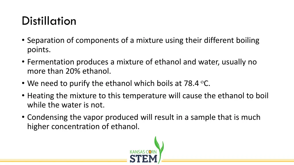 distillation