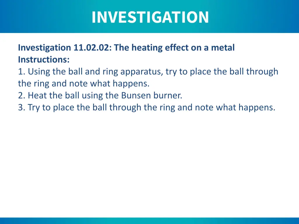 investigation 11 02 02 the heating effect 1