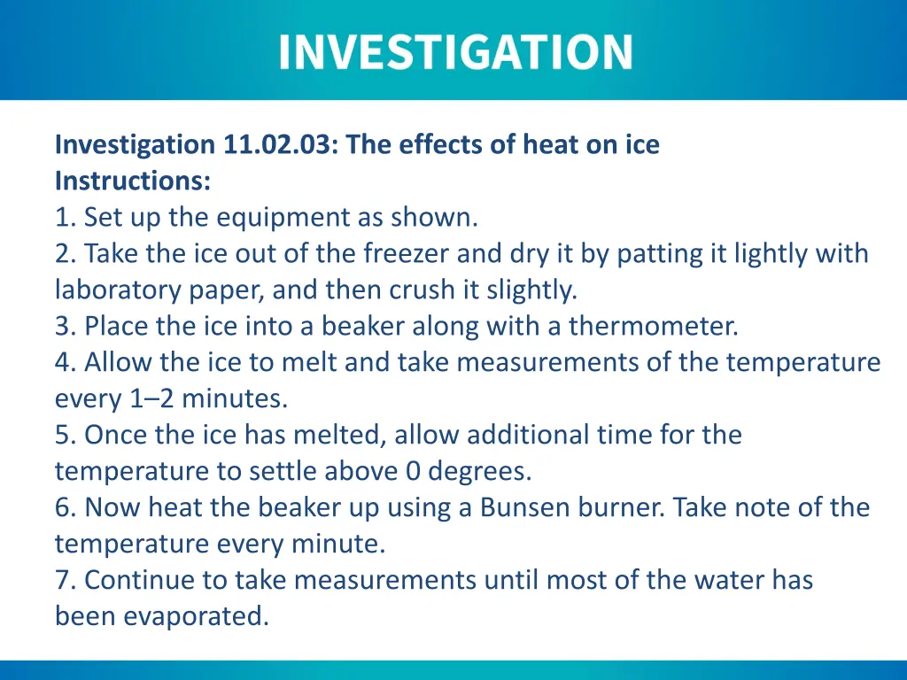 investigation 11 02 03 the effects of heat 1