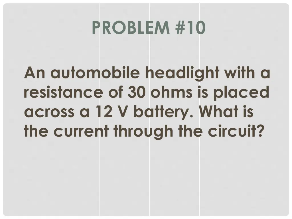 problem 10