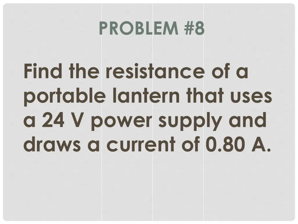 problem 8