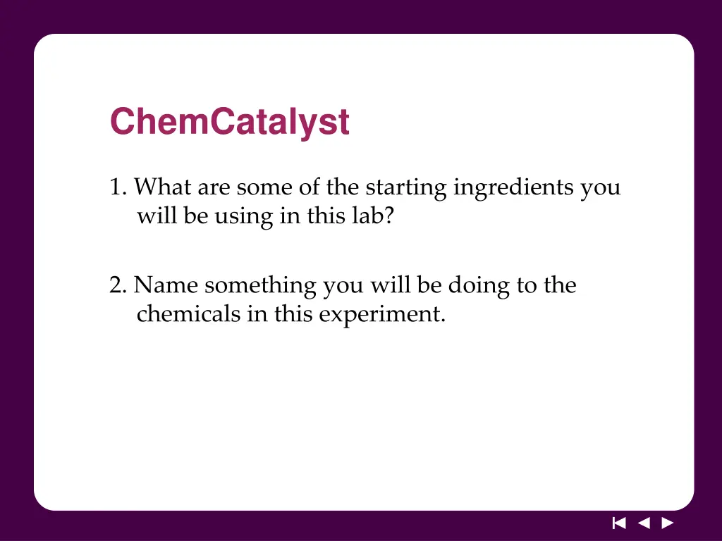 chemcatalyst