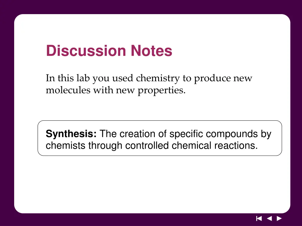 discussion notes