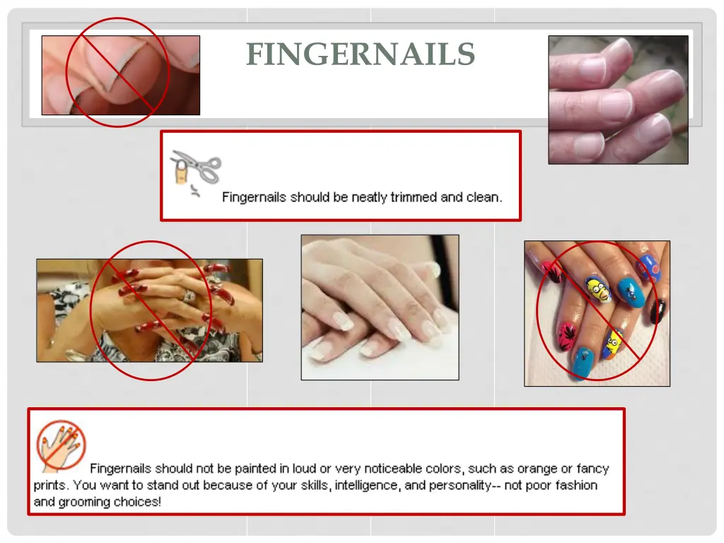 fingernails