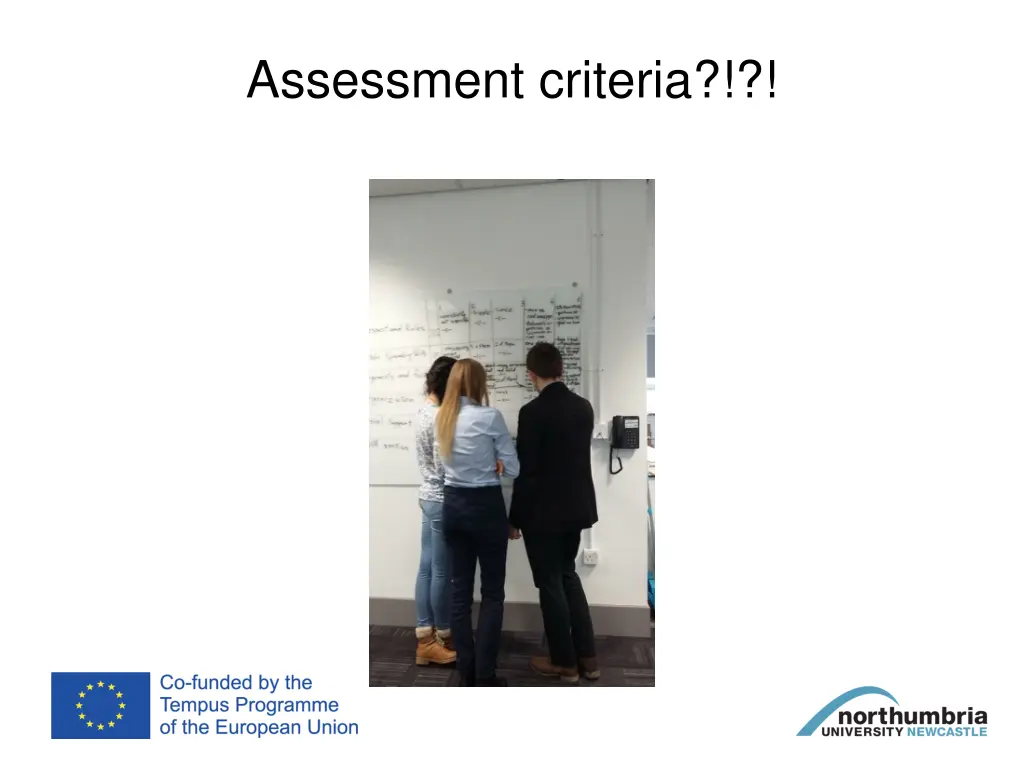 assessment criteria