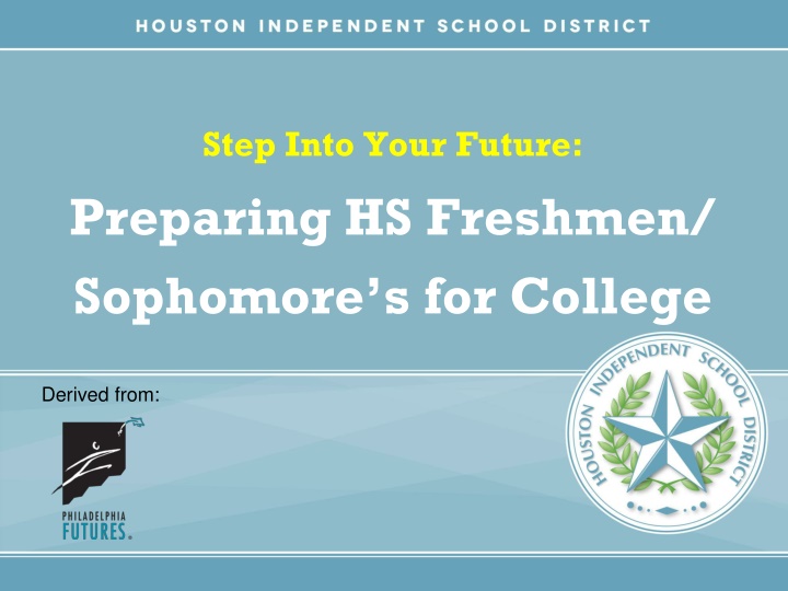 step into your future preparing hs freshmen