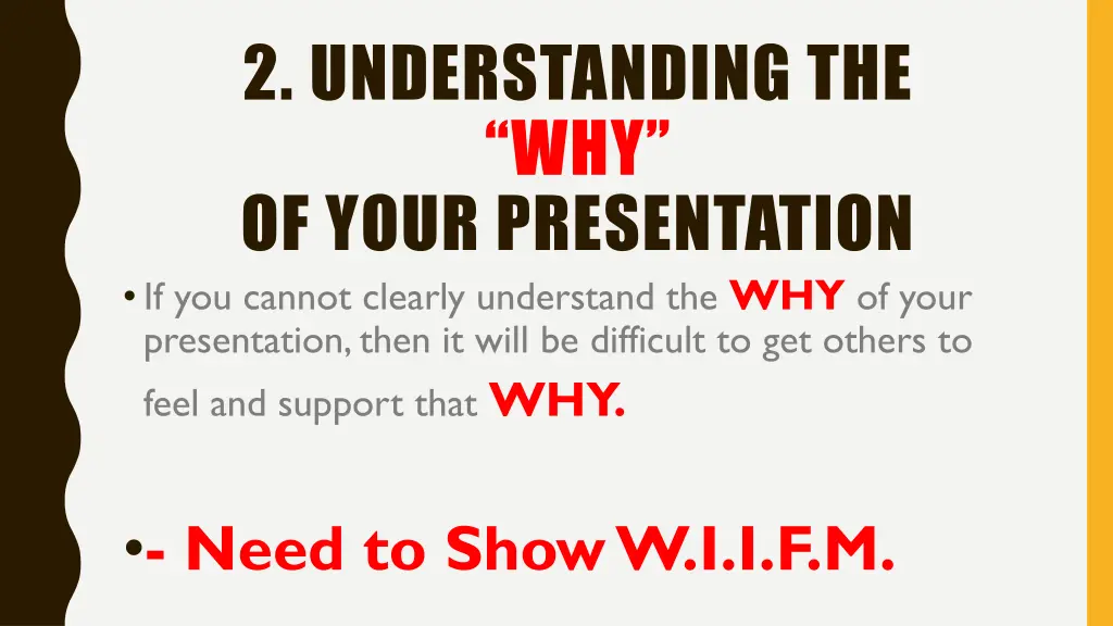 2 understanding the why of your presentation