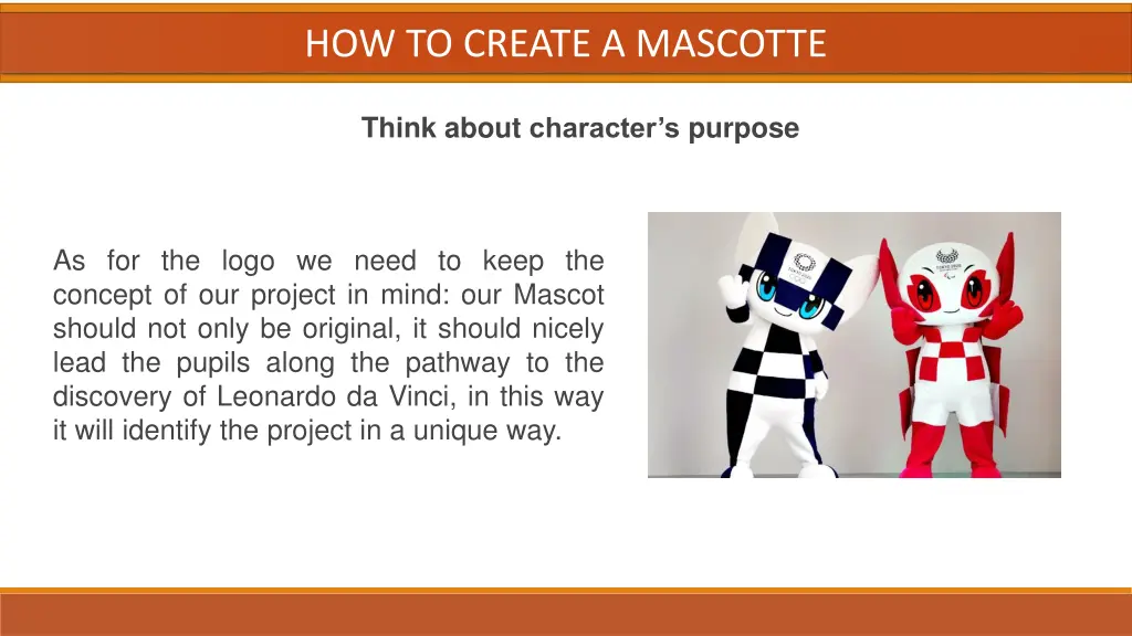 how to create a mascotte