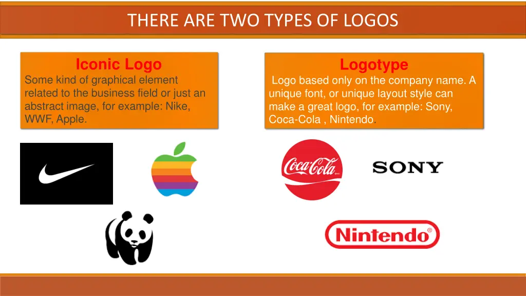 there are two types of logos