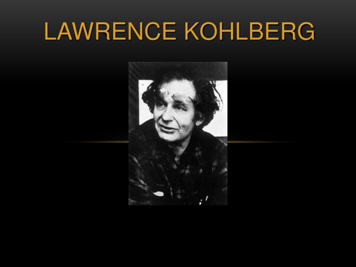 lawrence kohlberg