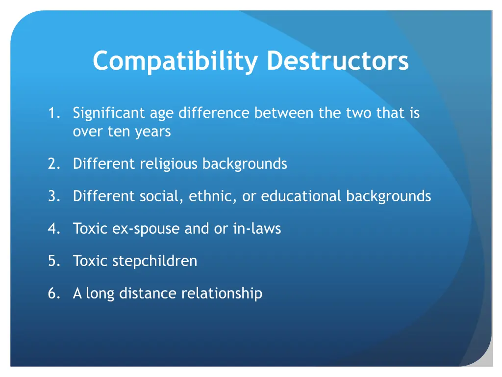 compatibility destructors