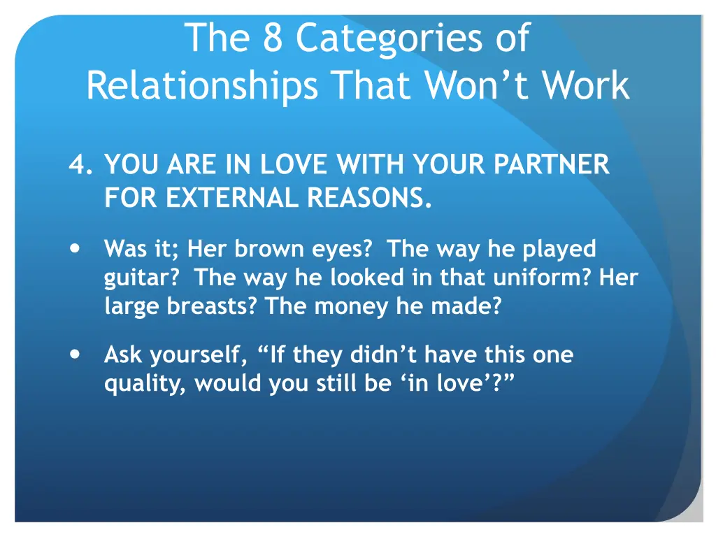 the 8 categories of relationships that won t work 3