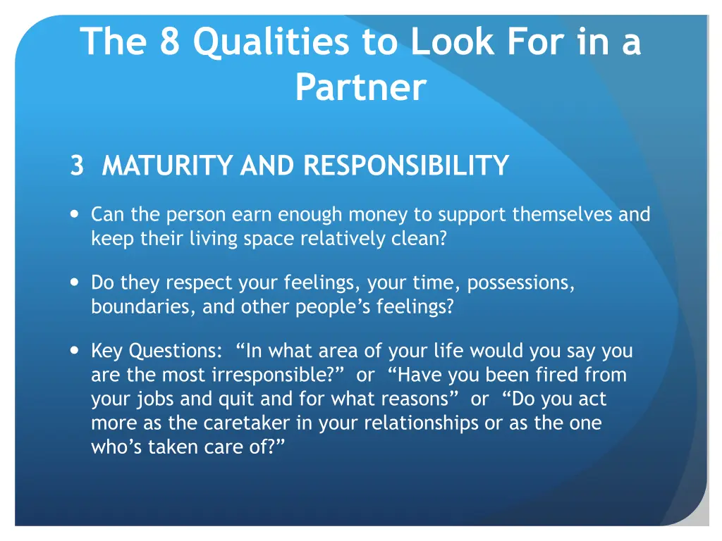 the 8 qualities to look for in a partner 3