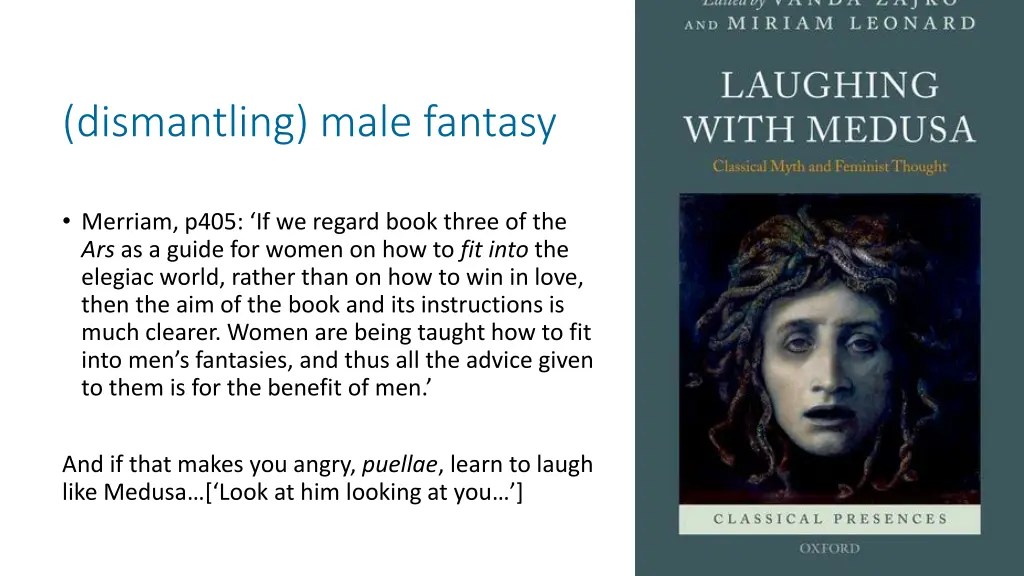 dismantling male fantasy