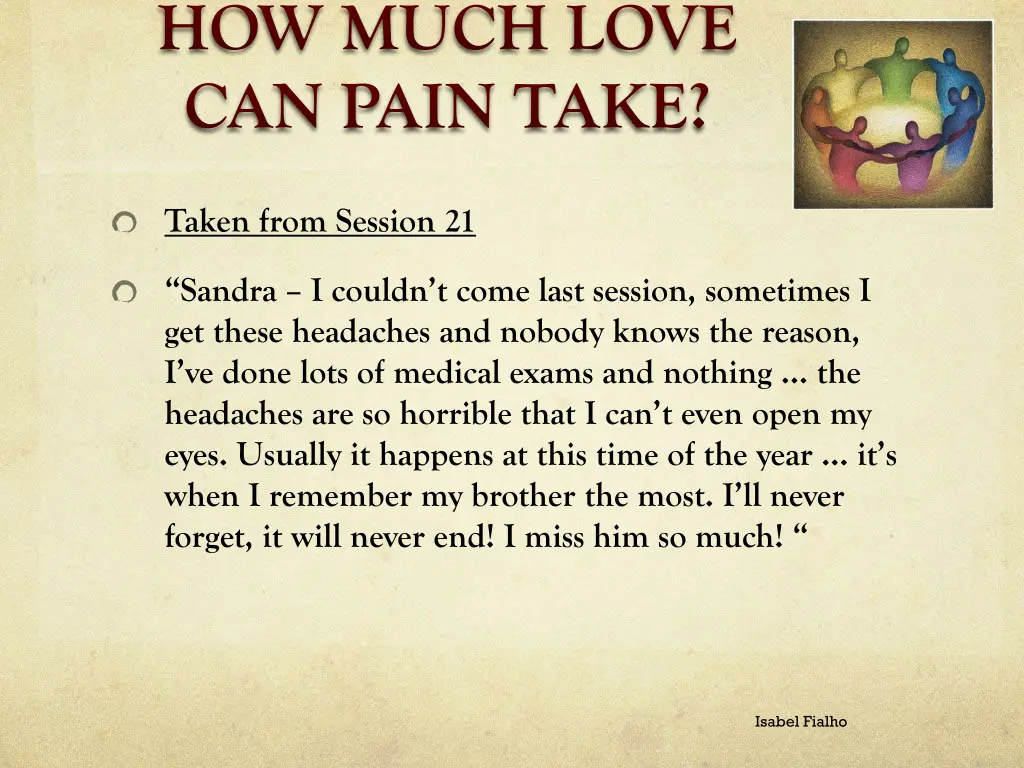 how much love can pain take 13