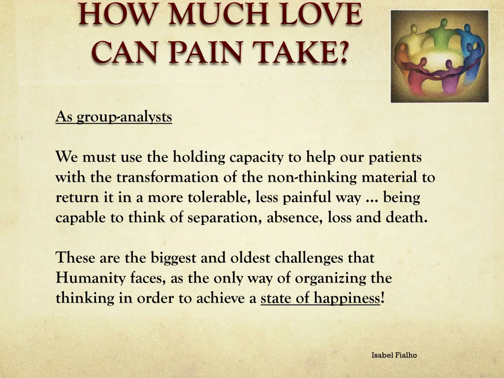 how much love can pain take 15