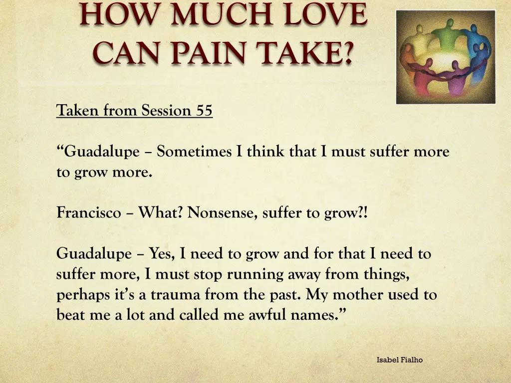 how much love can pain take 18