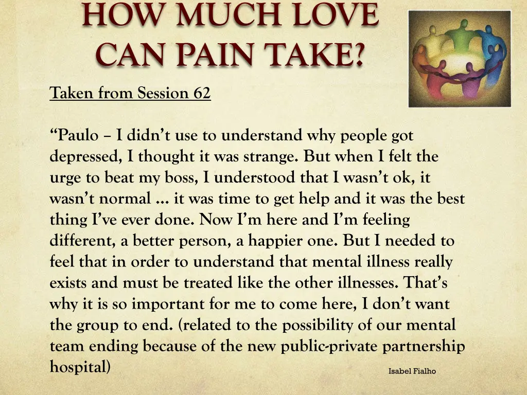 how much love can pain take 19