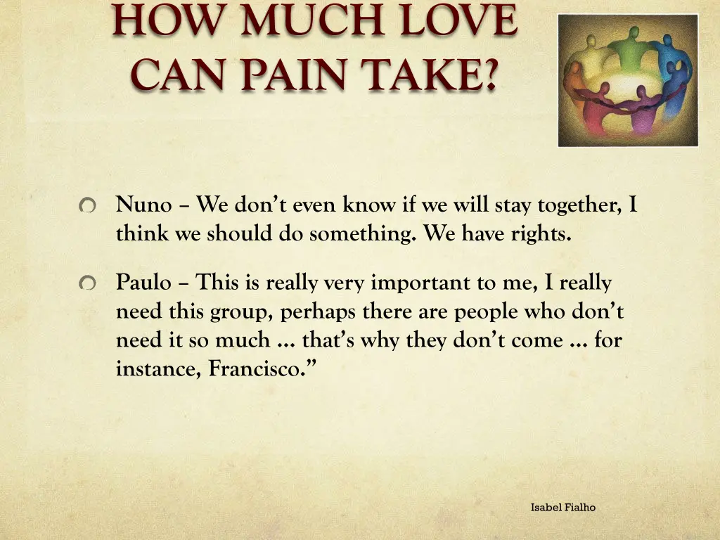 how much love can pain take 20