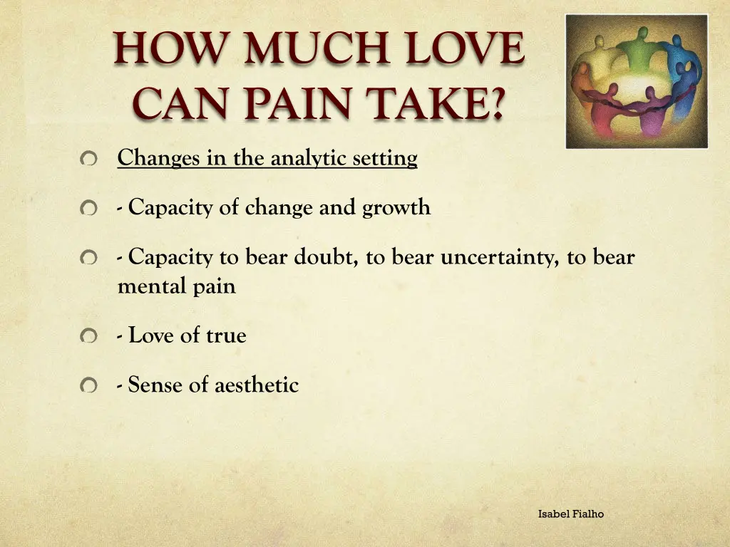 how much love can pain take 6