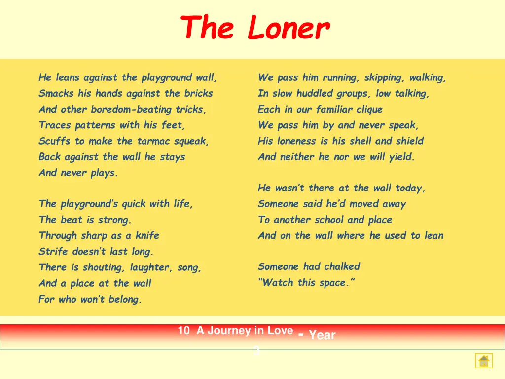 the loner