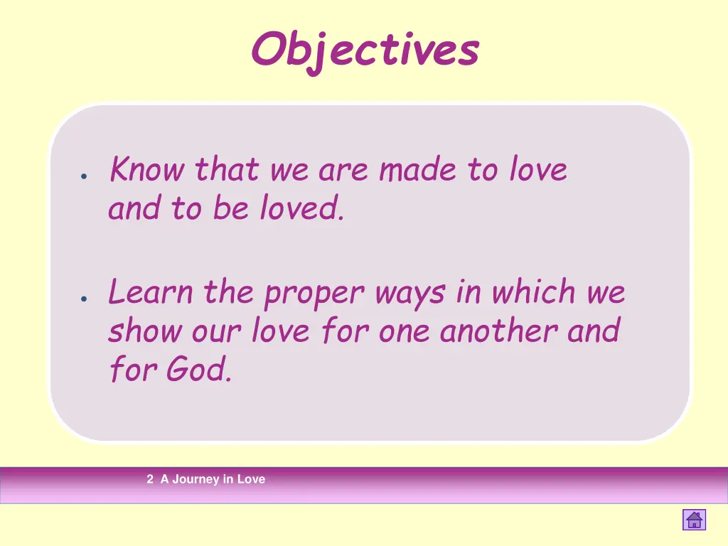 objectives 1