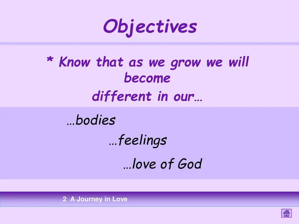 objectives