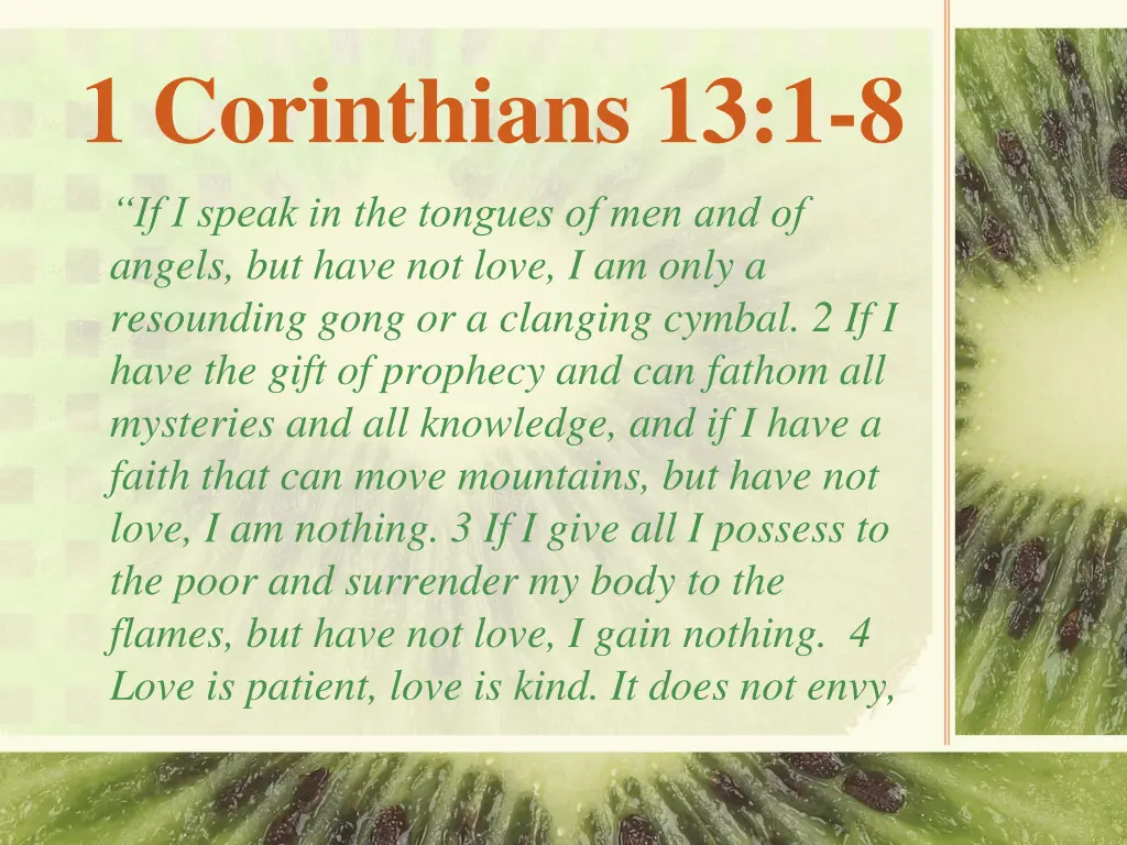 1 corinthians 13 1 8