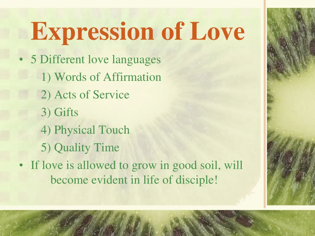 expression of love 1