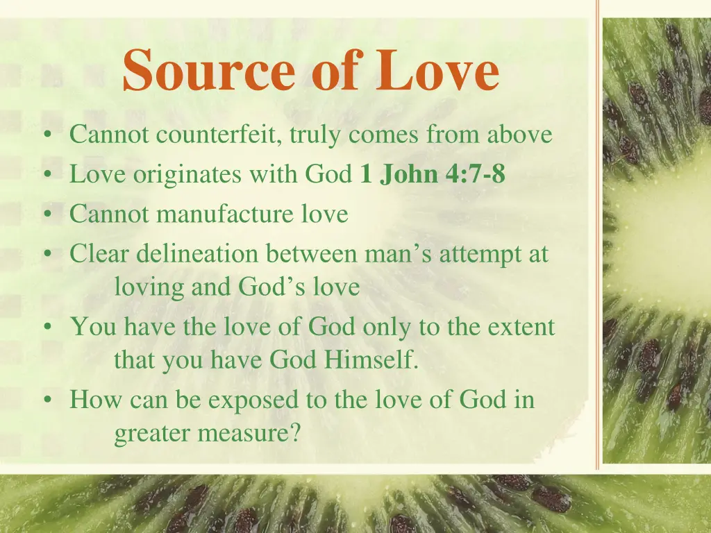 source of love