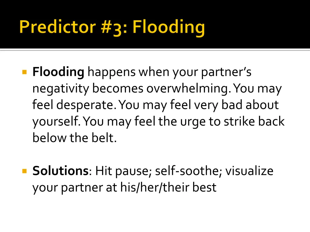 flooding happens when your partner s negativity