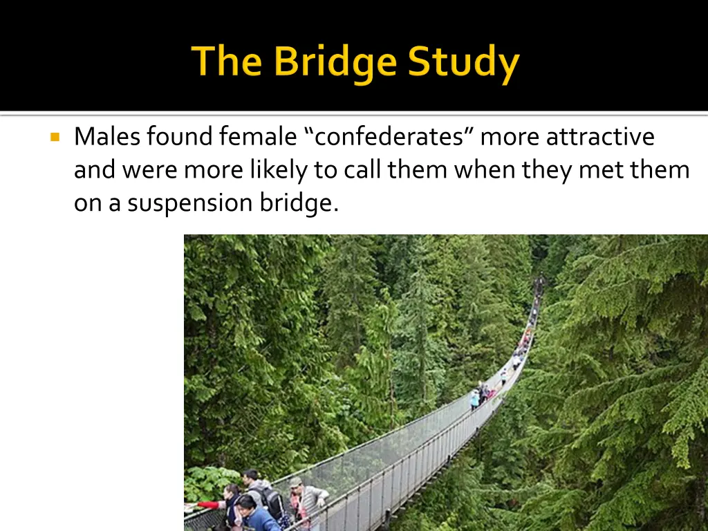 males found female confederates more attractive