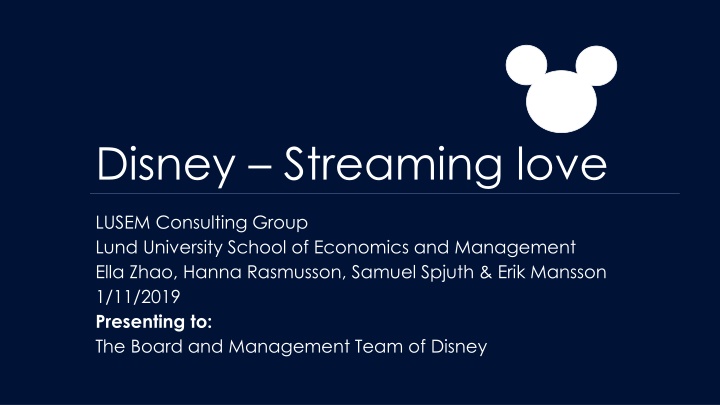 disney streaming love