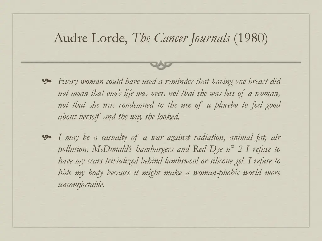 audre lorde the cancer journals 1980 1