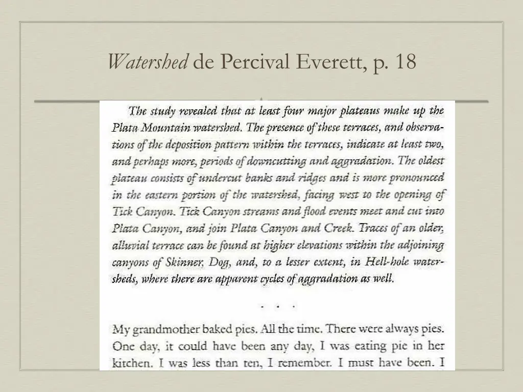 watershed de percival everett p 18 1