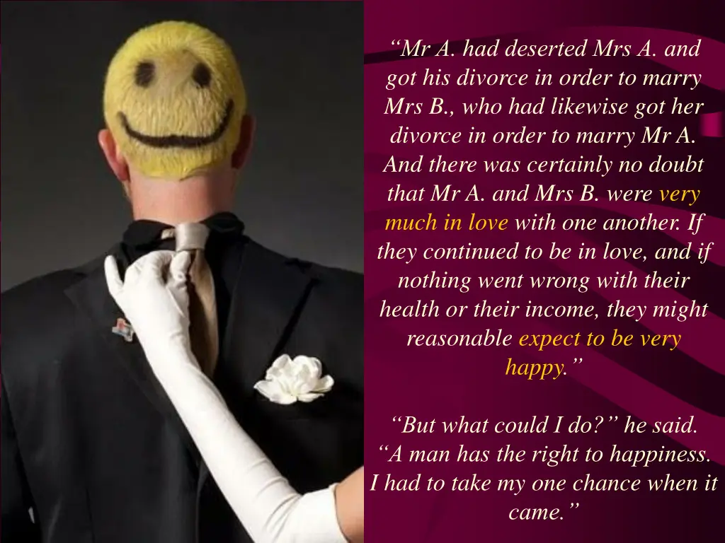 mr a had deserted mrs a and got his divorce 2