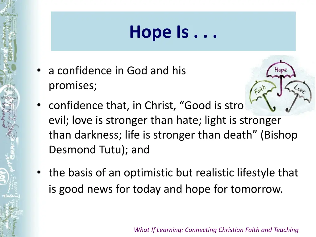 hope is