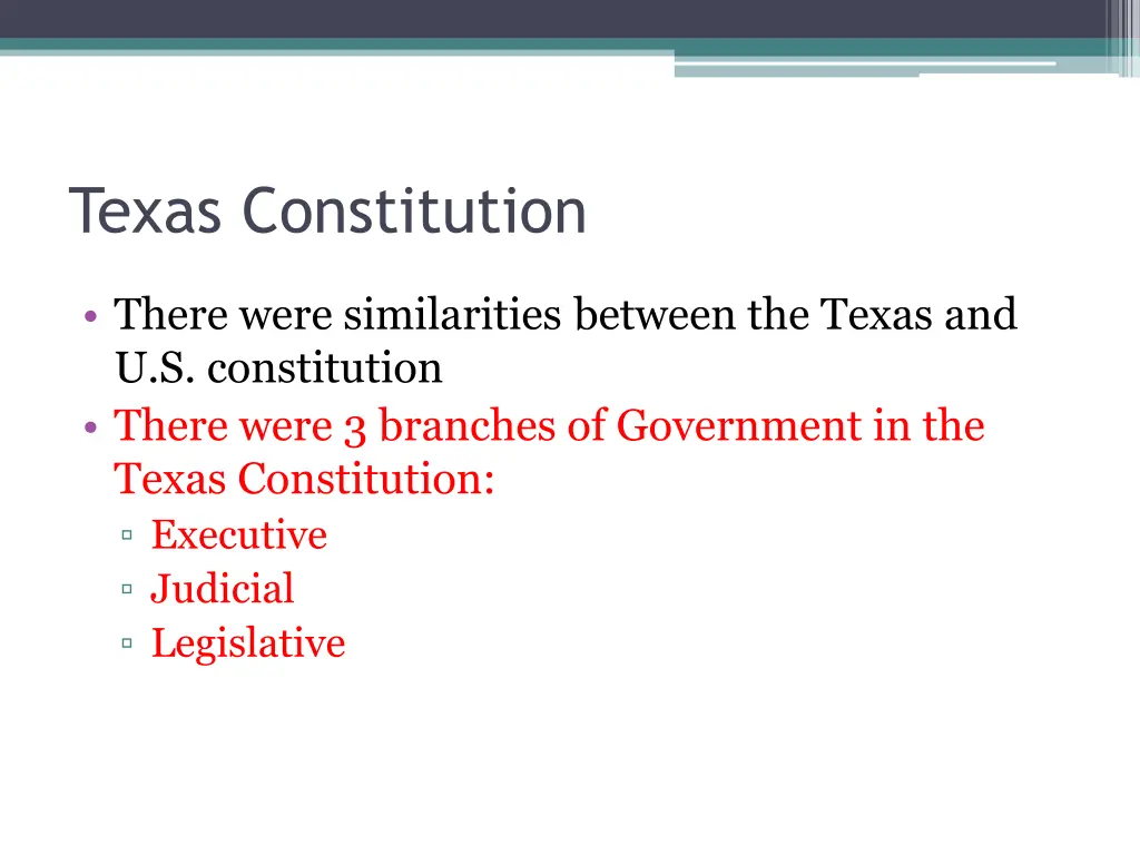 texas constitution 1