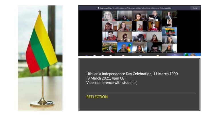 lithuania independence day celebration 11 march