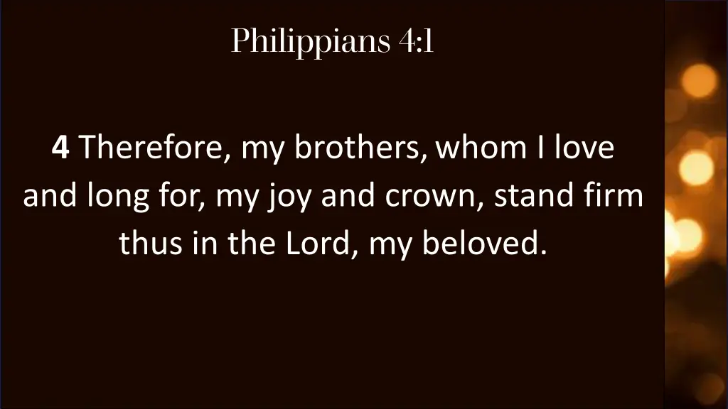 philippians 4 1