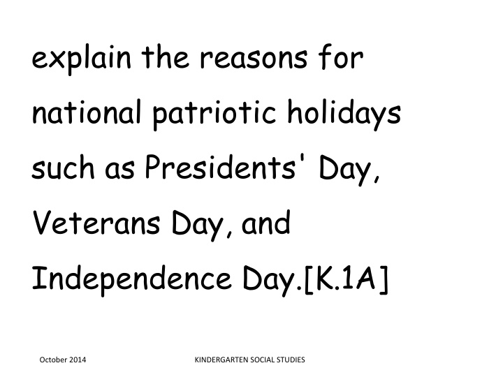 explain the reasons for national patriotic