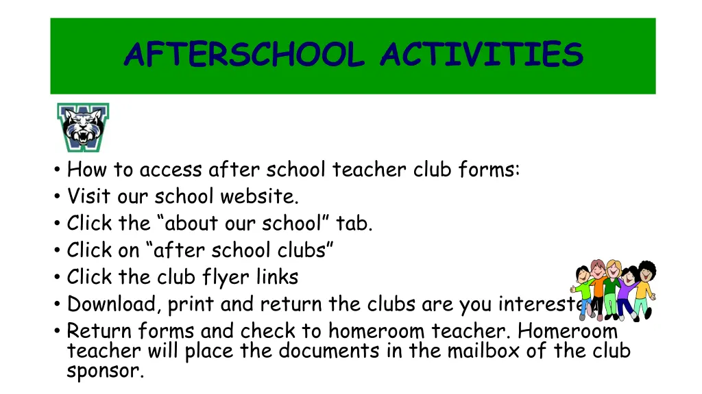 afterschool activities 1