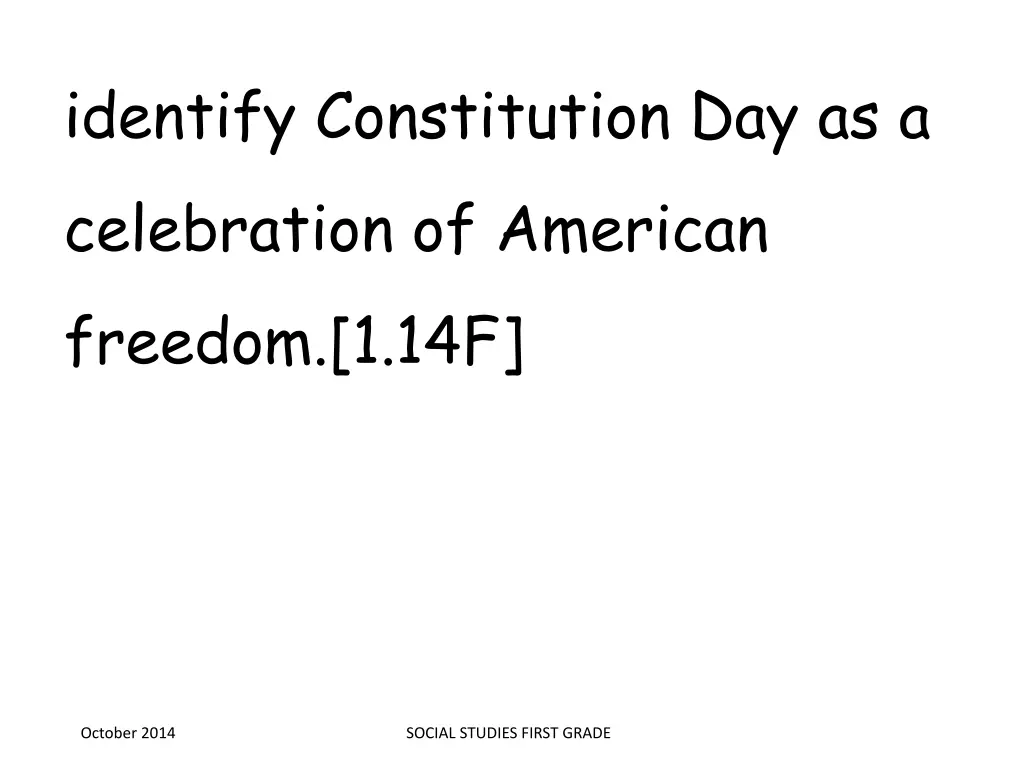 identify constitution day as a celebration